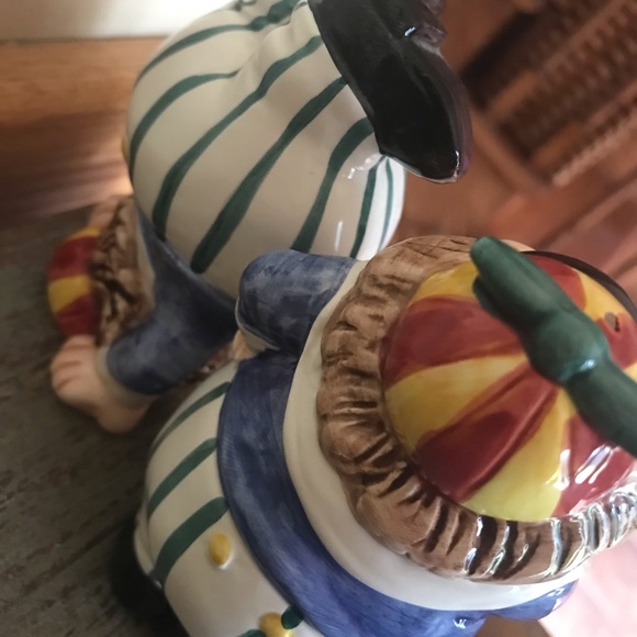 Vintage Tweedle Dee & Dum salt pepper shakers 1992 Alice in Wonderland - Picture 3 of 4